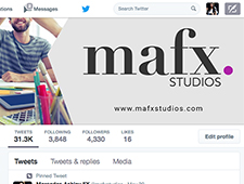 Image of MAFX Studios Twitter Page