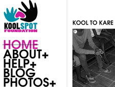 Image of Kool Spot Foundation Home Page